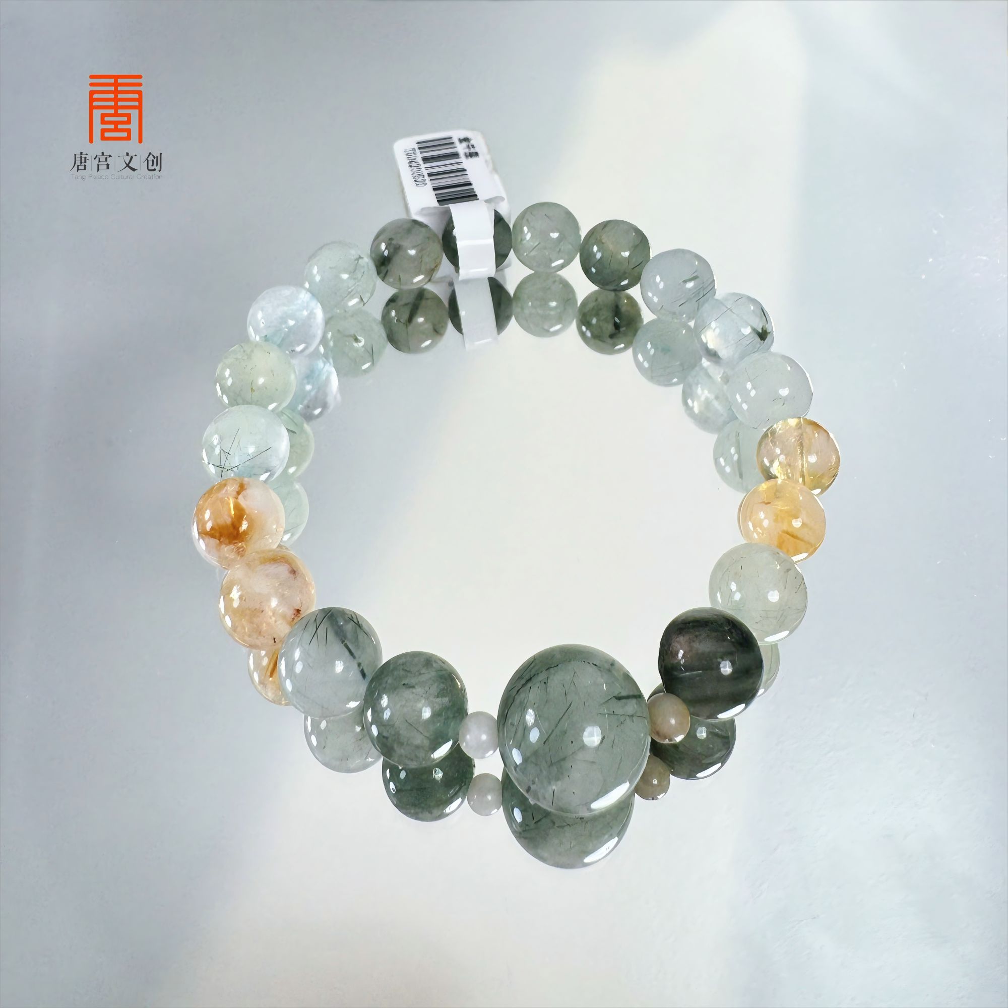 【金牛座】 唐宫出品天然水晶星座系列手串 配鉴定证书礼盒装