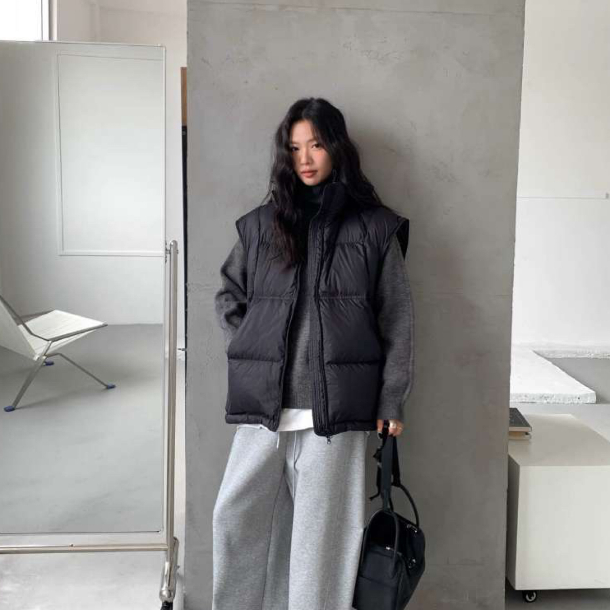 RY55101韩系立领羽绒马甲女2025冬季新款保暖坎肩外套女