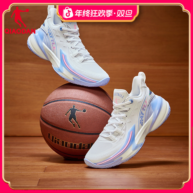 乔丹篮球鞋男2025秋冬低帮网革支撑保护耐磨实战青少年球鞋运动鞋