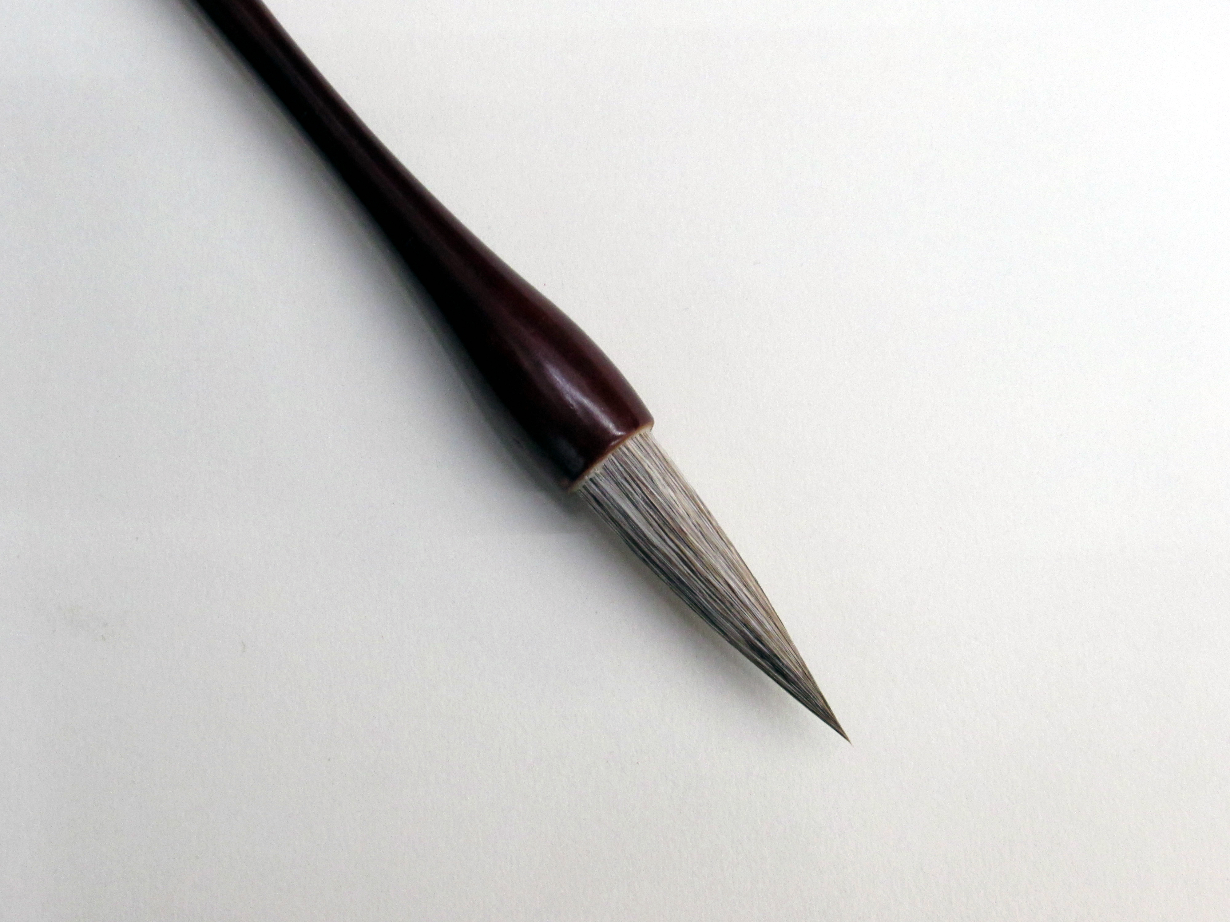 千秋墨缘口径1.5厘米出峰6厘米兼毫大毛笔写对联春联福字斗方提斗