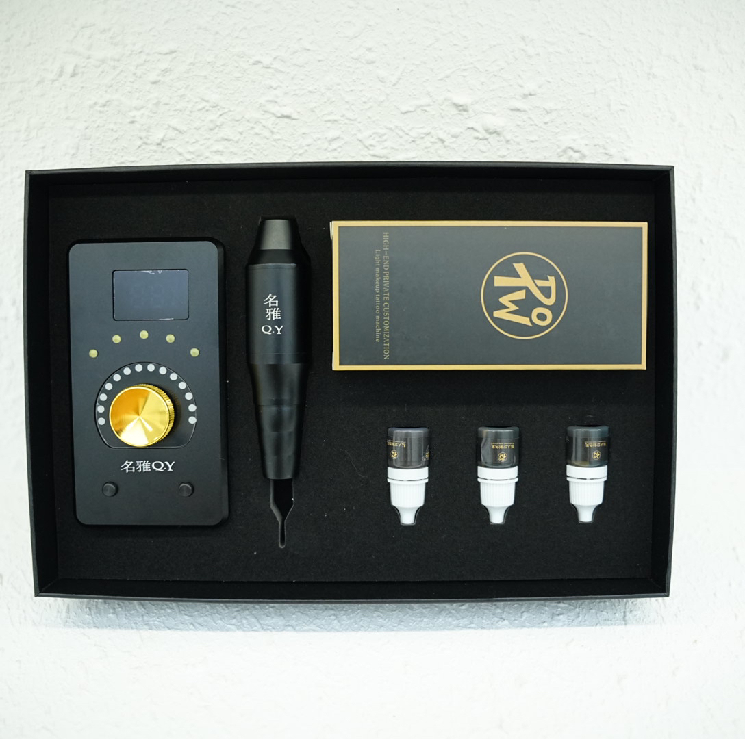 电流仪野生眉眉眼唇全抛一体机器插电式半永久纹眉漂唇眼线机器