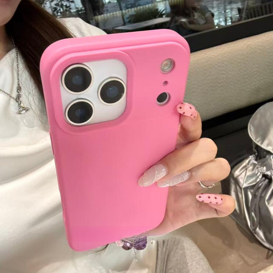 韩系ins高级感液态肤感适用苹果17promax手机壳16p保护套151413