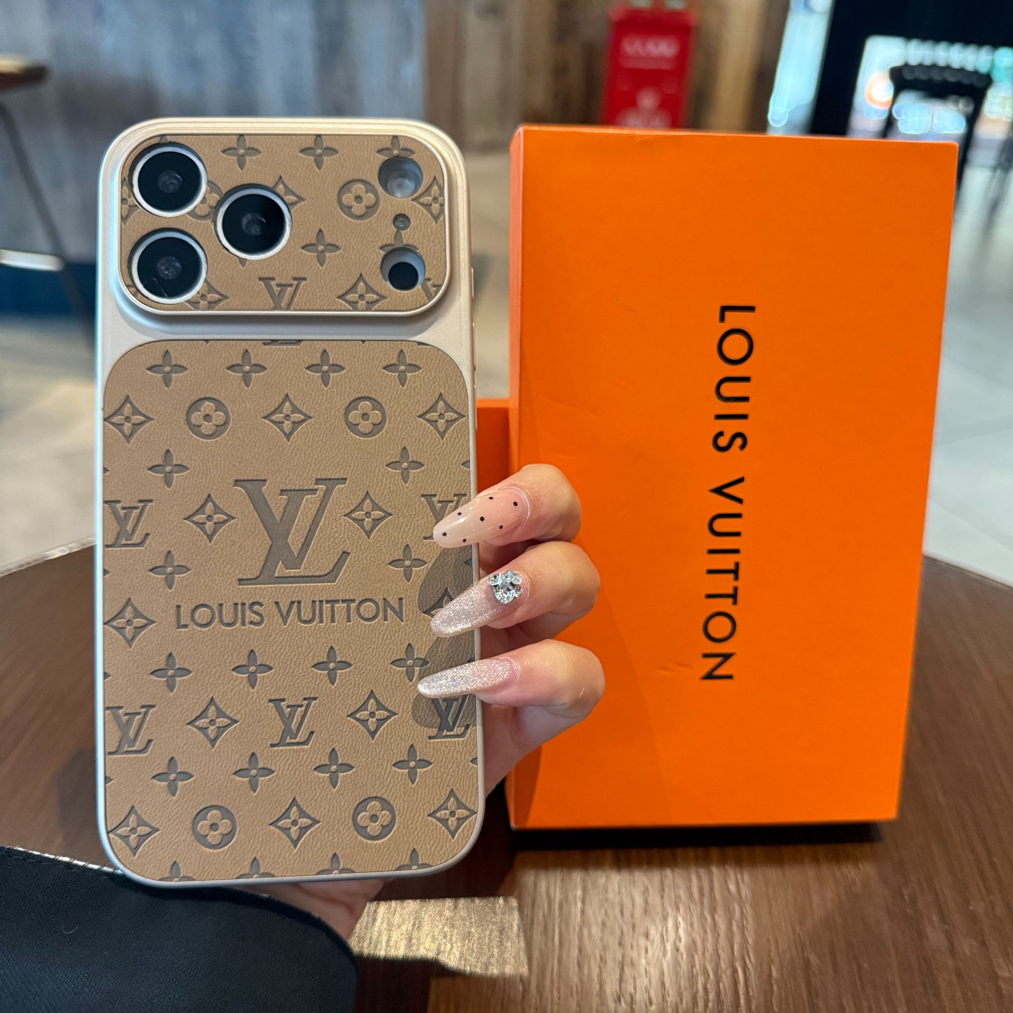 秋冬iPhone17promax皮质手机壳老花苹果16秒变17按键全包14适用15