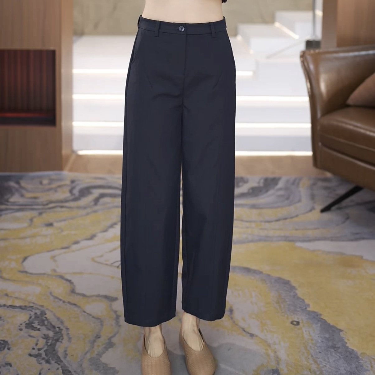 【渲渲推荐】HS-253089秋季气质百搭休闲裤