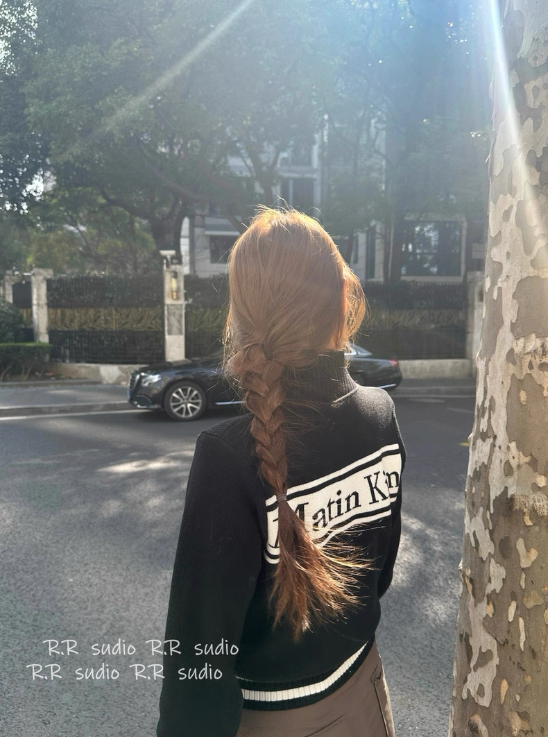 【午后遐想】针织开衫短款拉链毛衣外套女高级感长袖上衣#8613