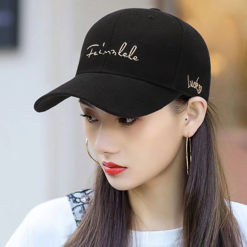 新款棒球帽女鸭舌帽韩版潮ins潮牌防晒遮阳帽时尚百搭休闲帽子女