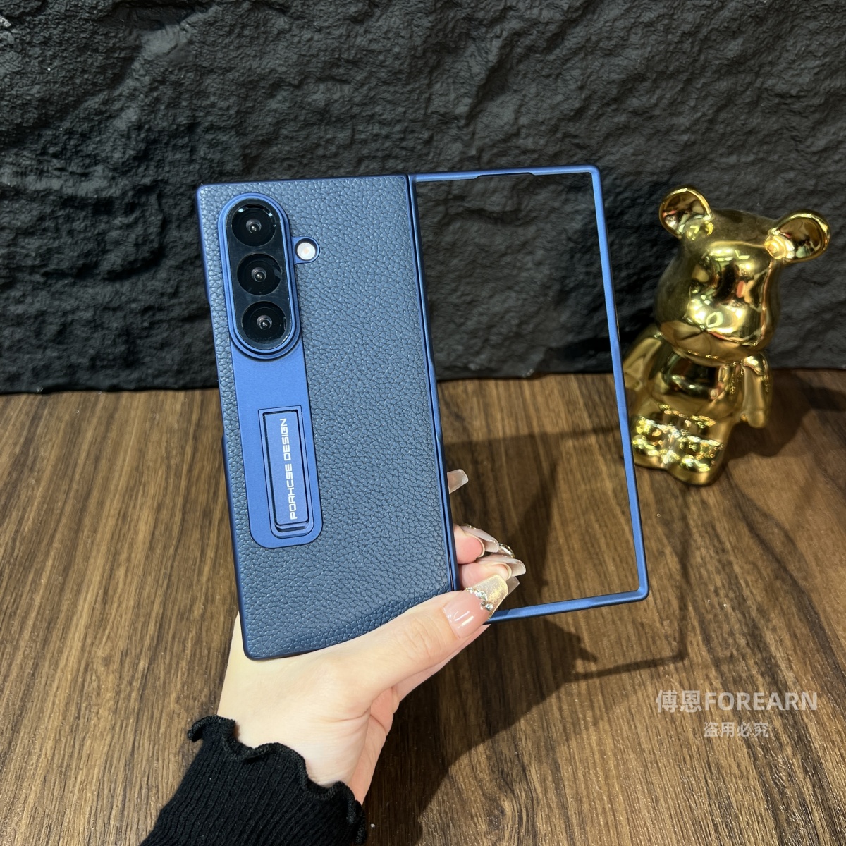 适用于三星ZFold7手机壳折叠屏fold7支架保护套带前框男女全包