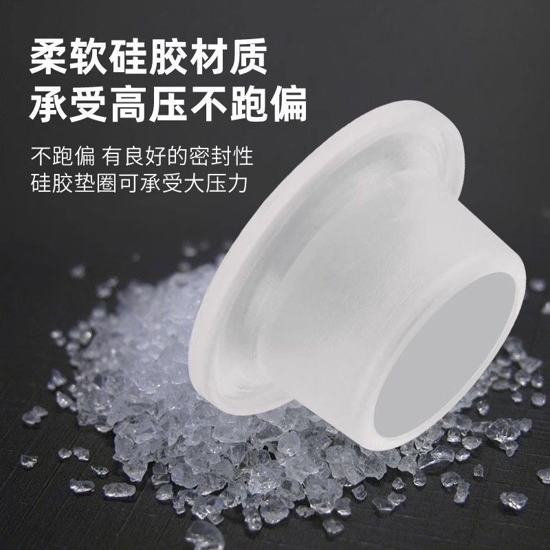 耐高温水暖防漏方便垫片免生料带硅胶套水龙头角阀安装配件密封圈