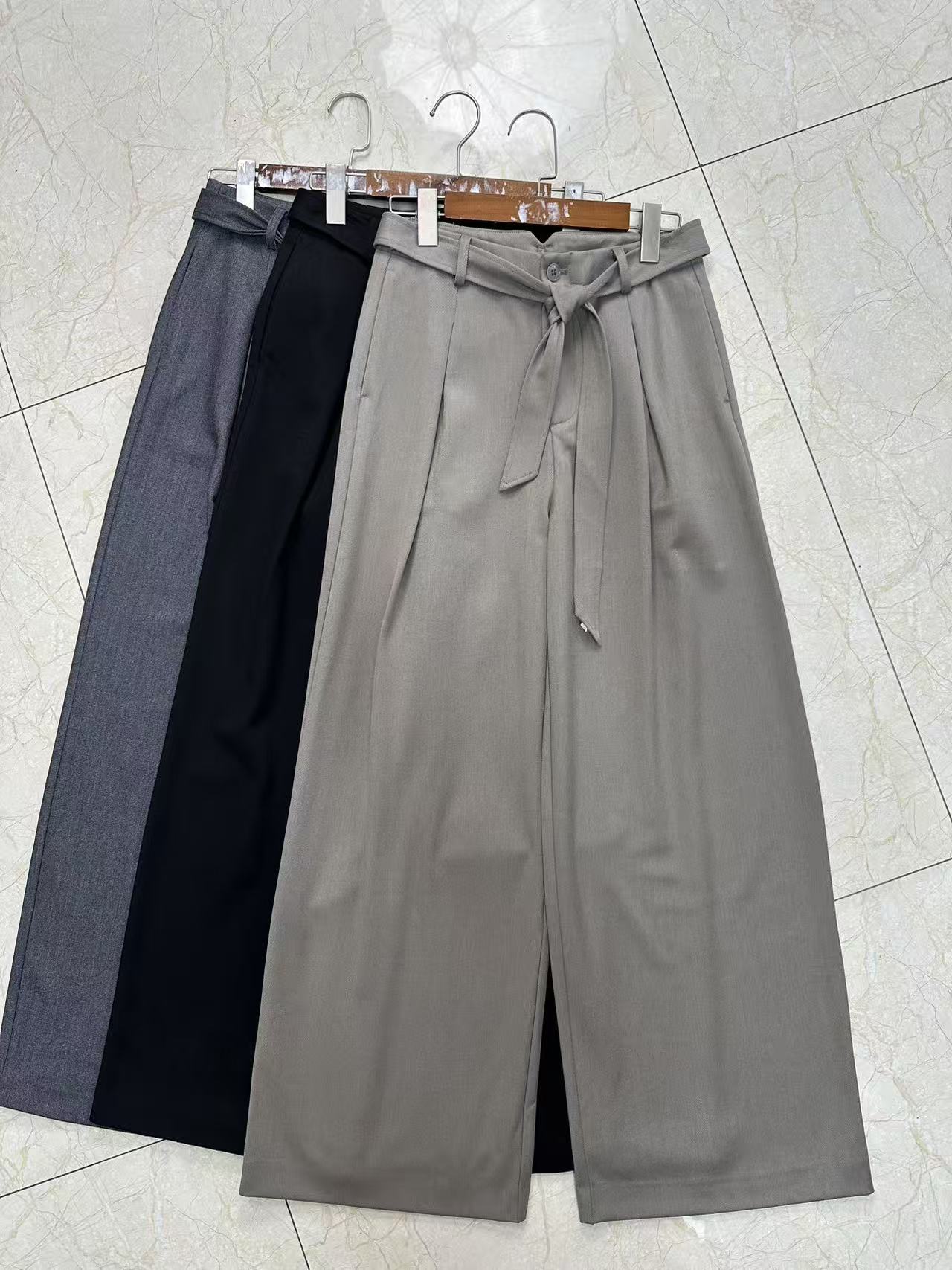 25805直筒阔腿拖地裤长102-103cm左右