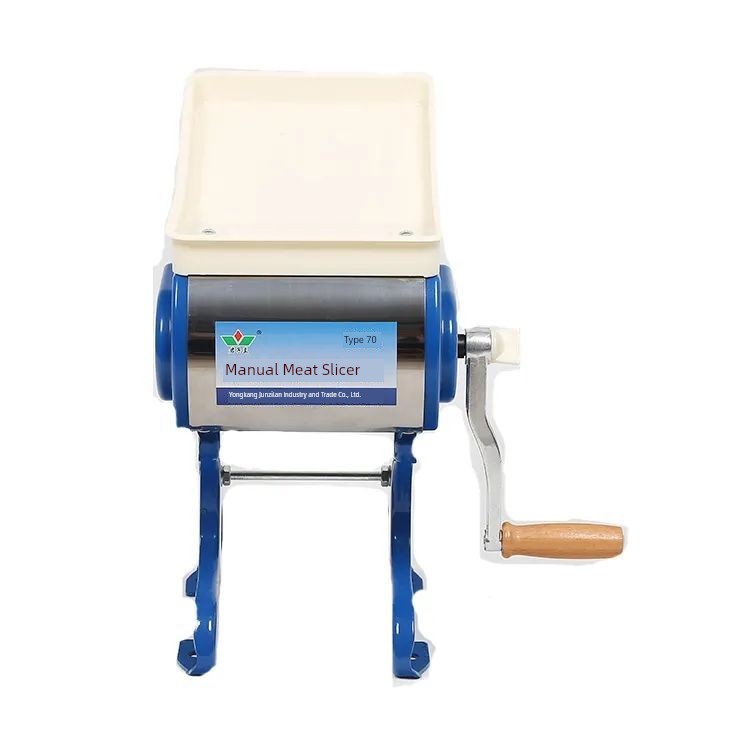 手摇切肉机切片机电动商用绞肉机多功能手动切肉片机家用肉丝机