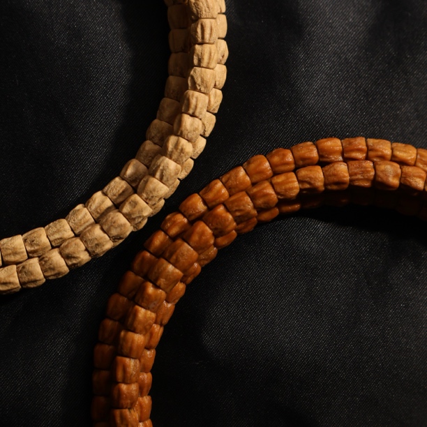 【瑾轩】新手小白必备热振多棱方块顺直桶顺，尺寸5mm+百香籽念珠108