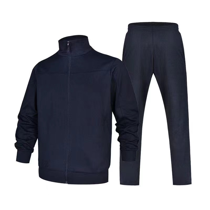 正版耐磨夏季套装长袖宽松速干适合训练舒适黑色秋冬休闲体能服