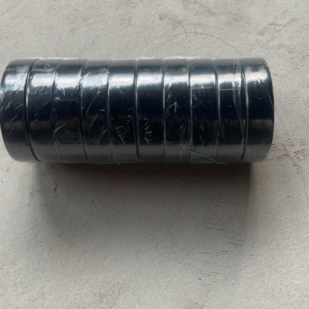 PVC 电气胶带绝缘黑 白 胶布电工胶布超薄超粘超防水