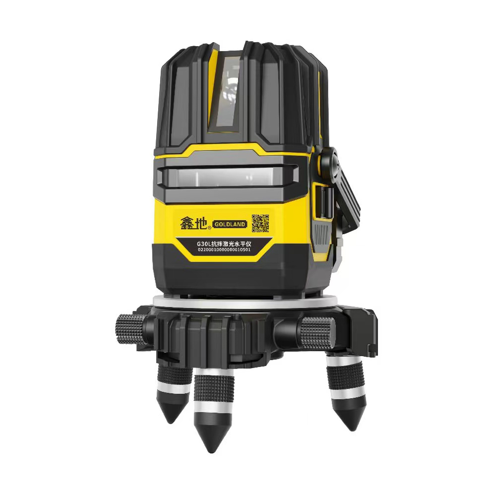 江华鑫地高精度强光细线自动调平红外水平仪适用于户外作业工程款