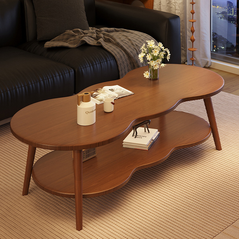 茶几客厅家用小户型沙发茶桌2026新款中古风小桌子出租屋阳台桌子