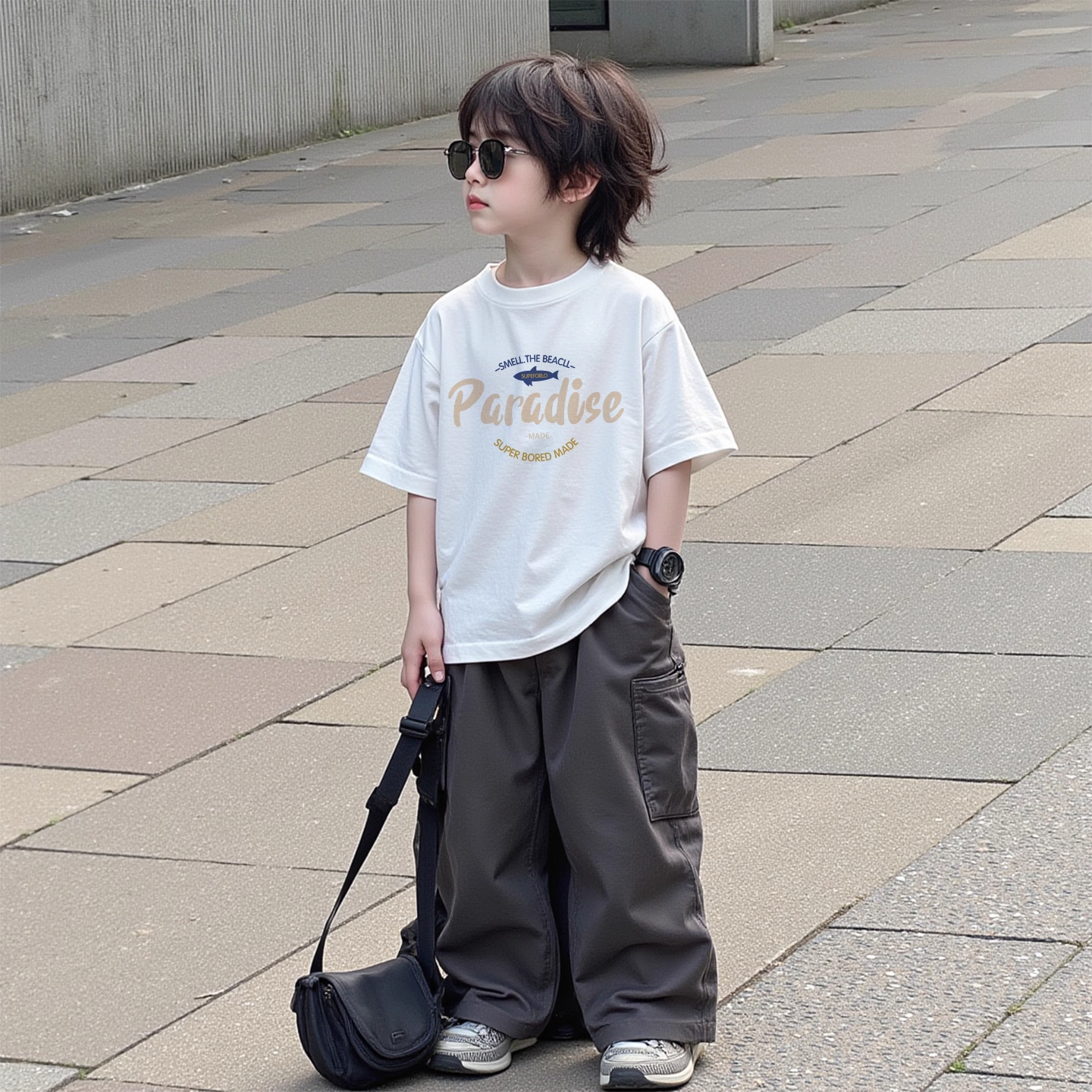 儿童纯棉男童短袖t恤2025新款爆款夏季中大童男女孩休闲半袖上衣