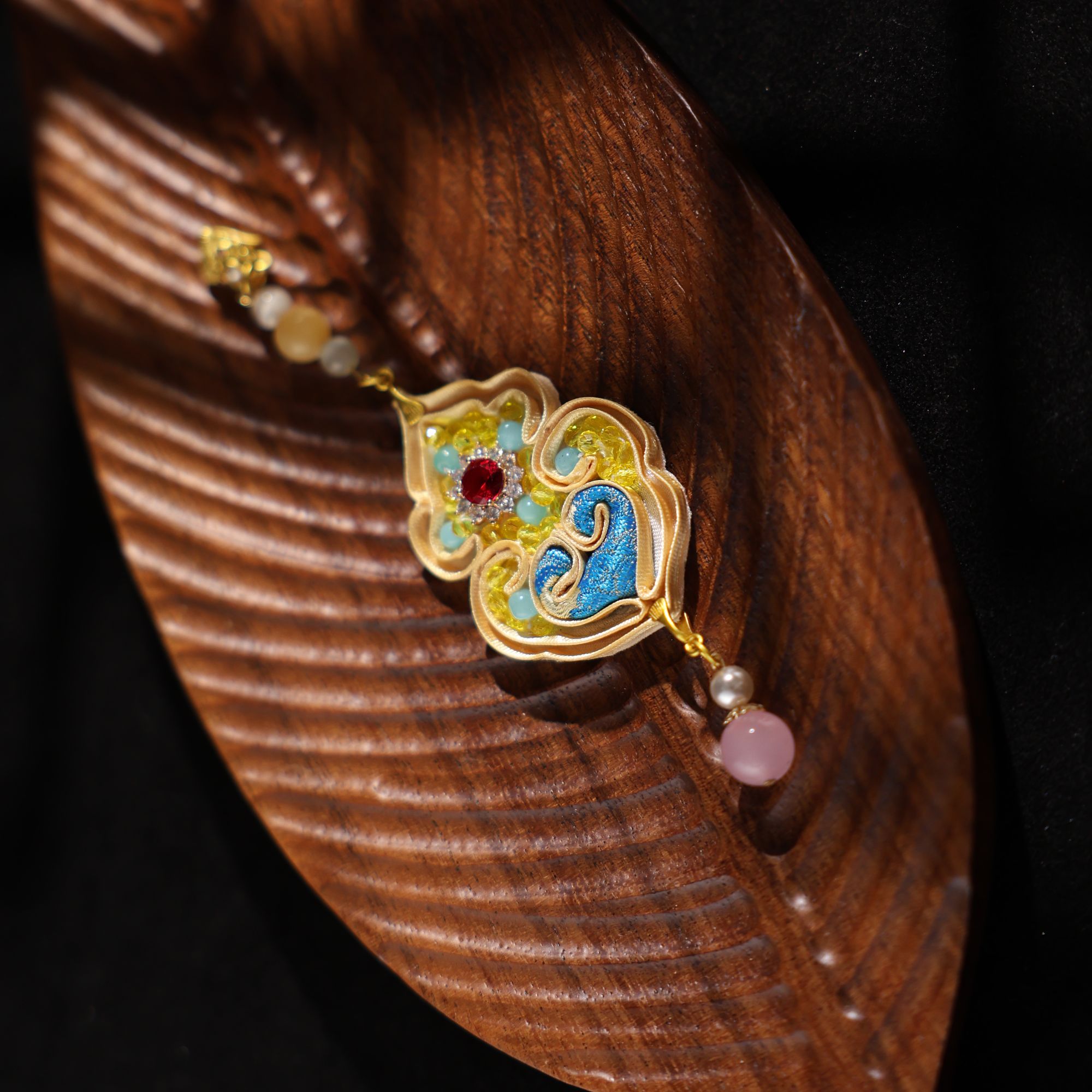 非金属布艺吊坠 挂坠p0136非遗手工盘扣新中式国风国潮风葫芦压襟