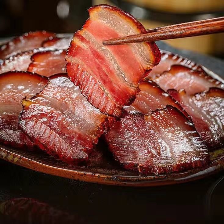 正宗柴火烟熏腊肉买两斤送三斤（到手5斤）