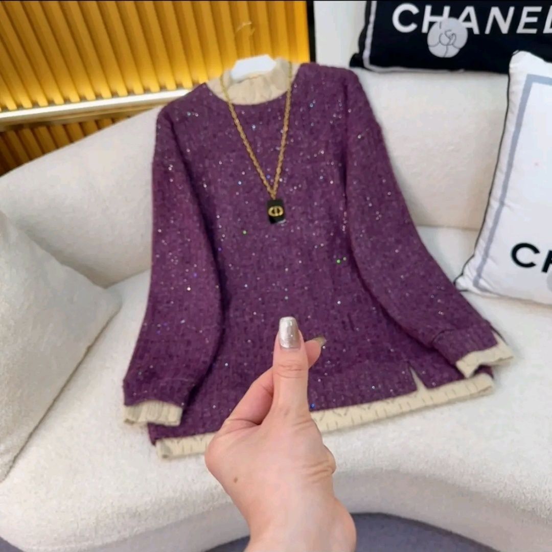 大码胖mm中长款卫衣女宽松加绒加厚秋冬蕾丝领时尚保暖打底衫上衣