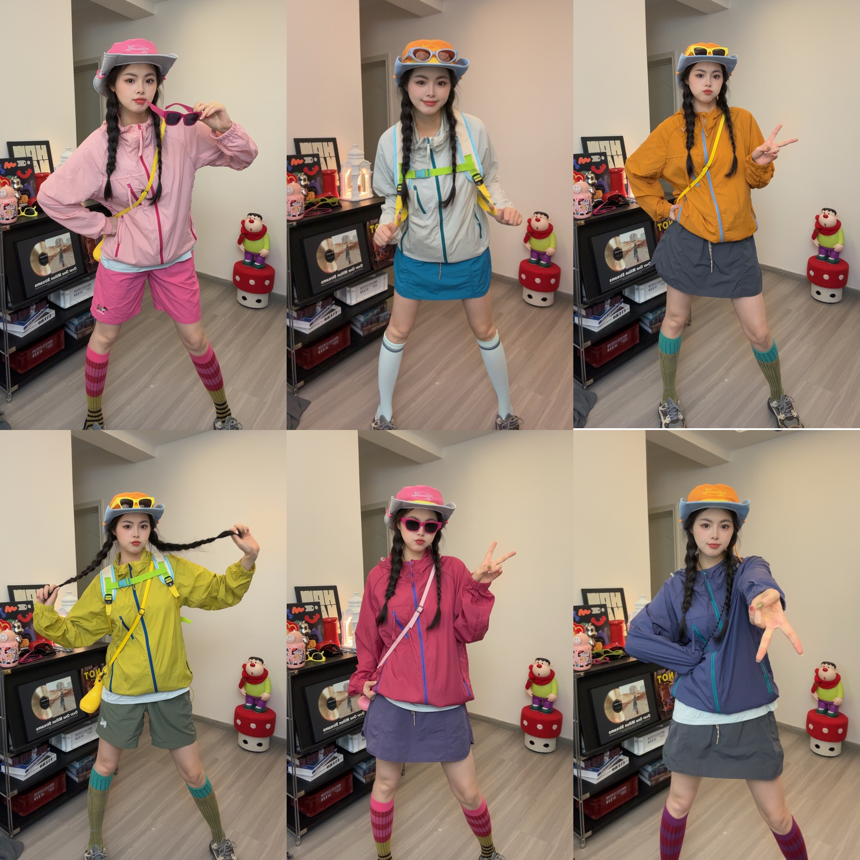 「冰川呼吸孔」UPF50+夏季新款情侣连帽轻薄透气防晒衣户外百搭休闲