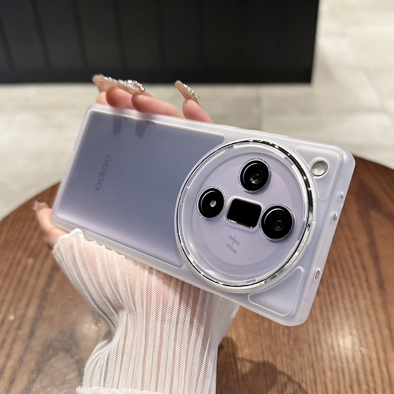适用于oppofindx7手机壳新款x9pro透明x7ulltra带镜头膜x8pro全包
