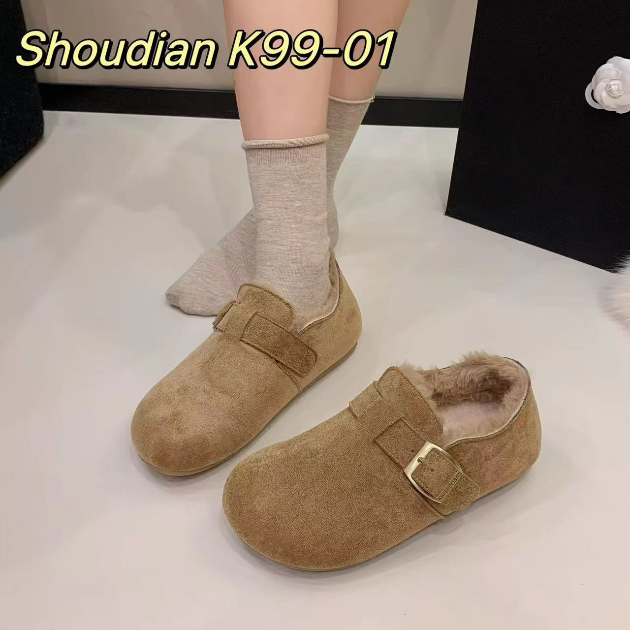 百搭显瘦加大棉勃肯鞋K99-01