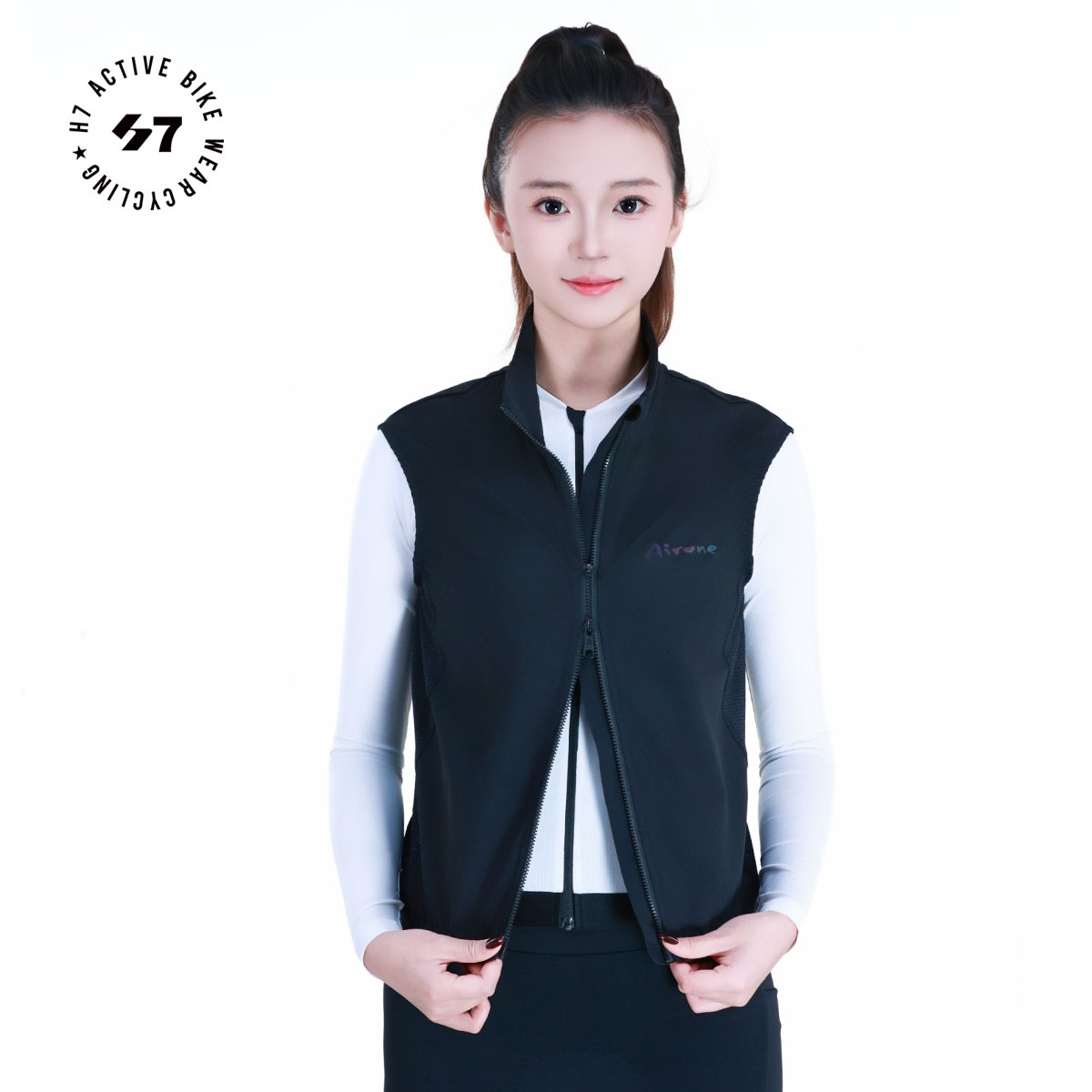 「25款新品-AIRONE马甲」基础入门款防风防泼水春秋骑行马甲男士
