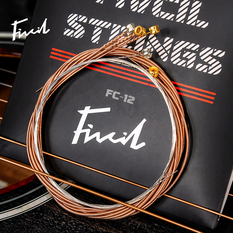 凡喜 吉他琴弦FC-12民谣木吉他镀膜琴弦专业演奏
