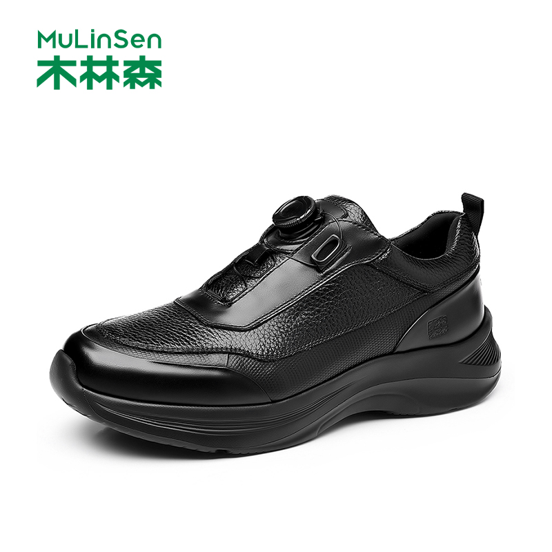 【三重头层牛皮·金标系列】线下同款 高端都市商务运动休闲男士皮鞋