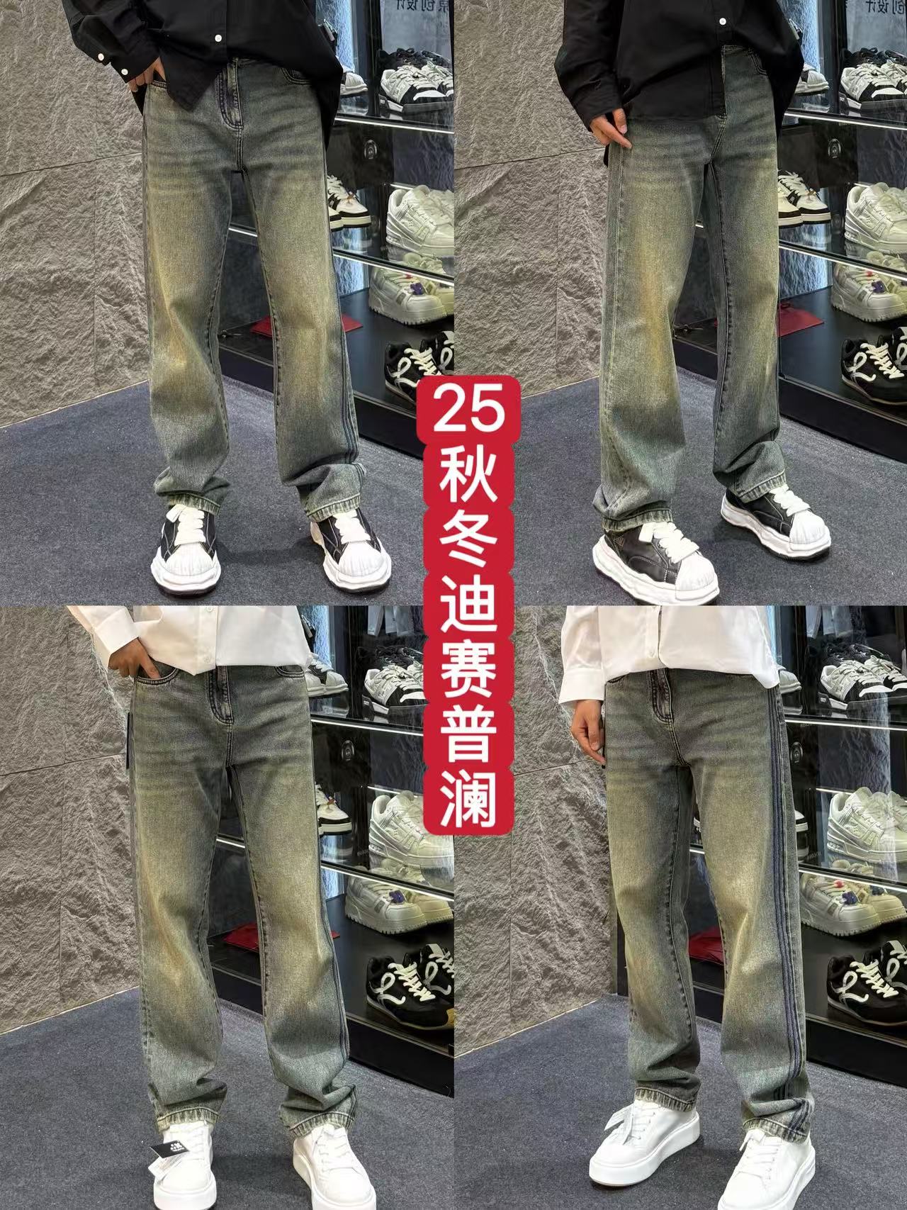 (秋款 )JINSHANG 迪赛普澜 新款男士直筒微弹时尚潮流牛仔裤60666