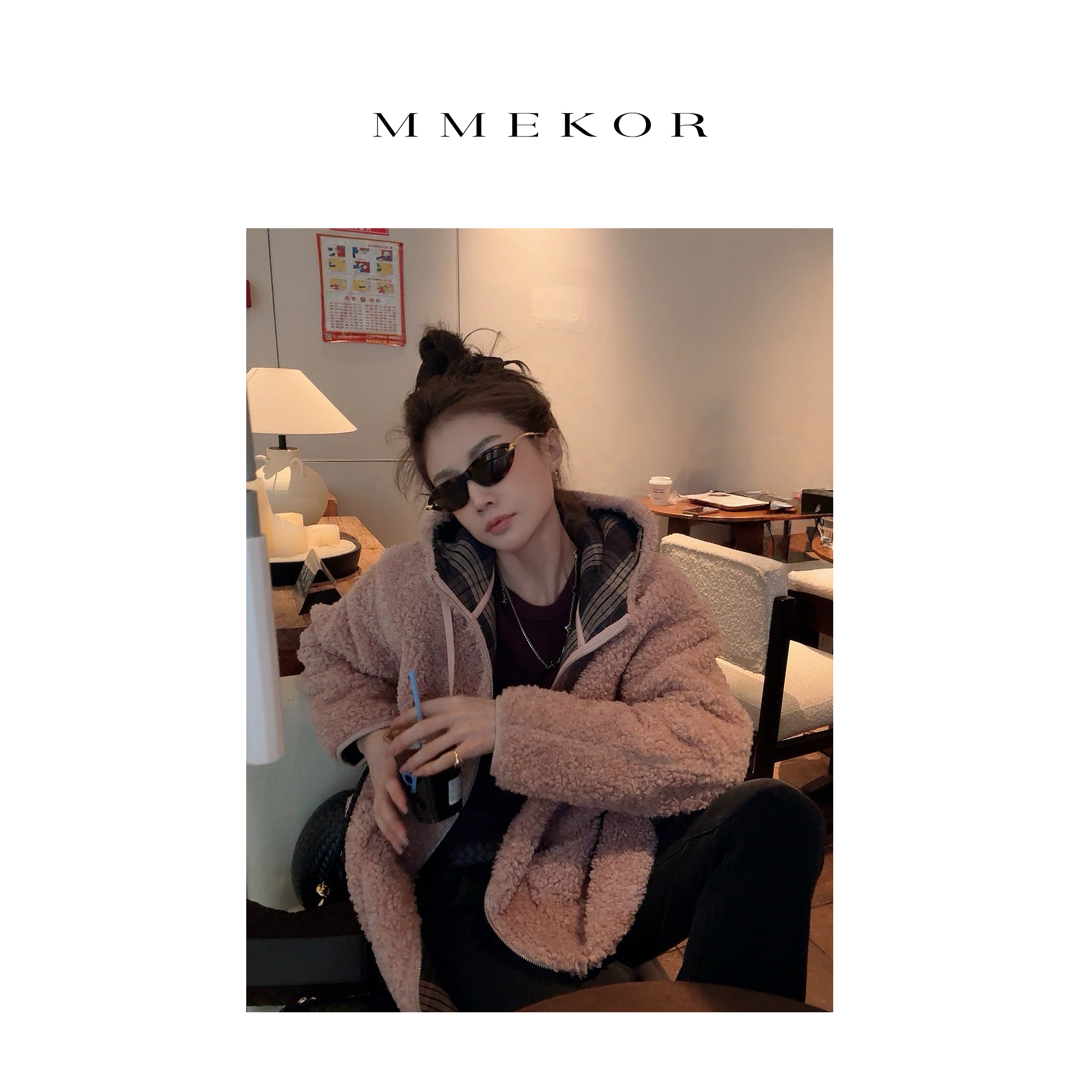MMEKOR“冬季恋歌”外套 2025新款秋款摩登街头时髦上衣 31070