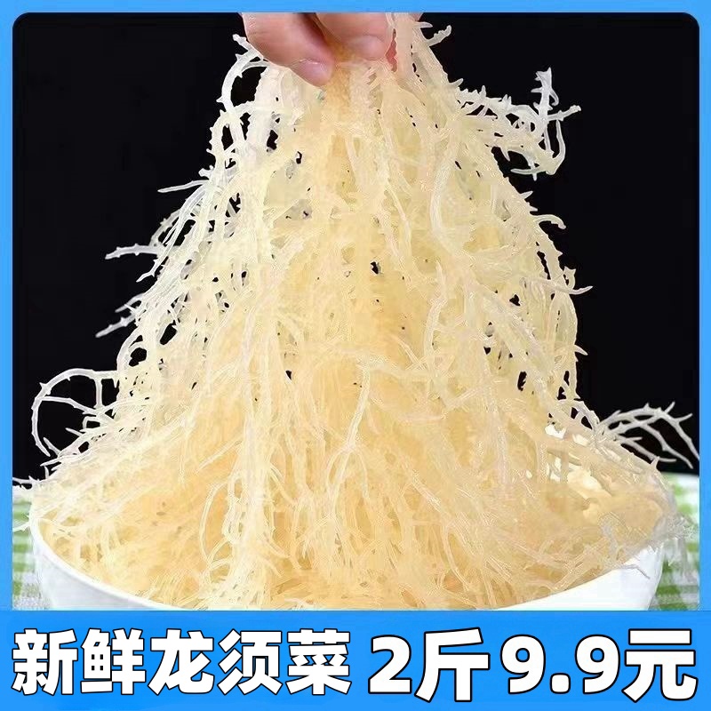 8,8发2斤精品龙须菜鹿角菜凉拌菜潮菜石花菜长寿菜海藻麒麟菜零食
