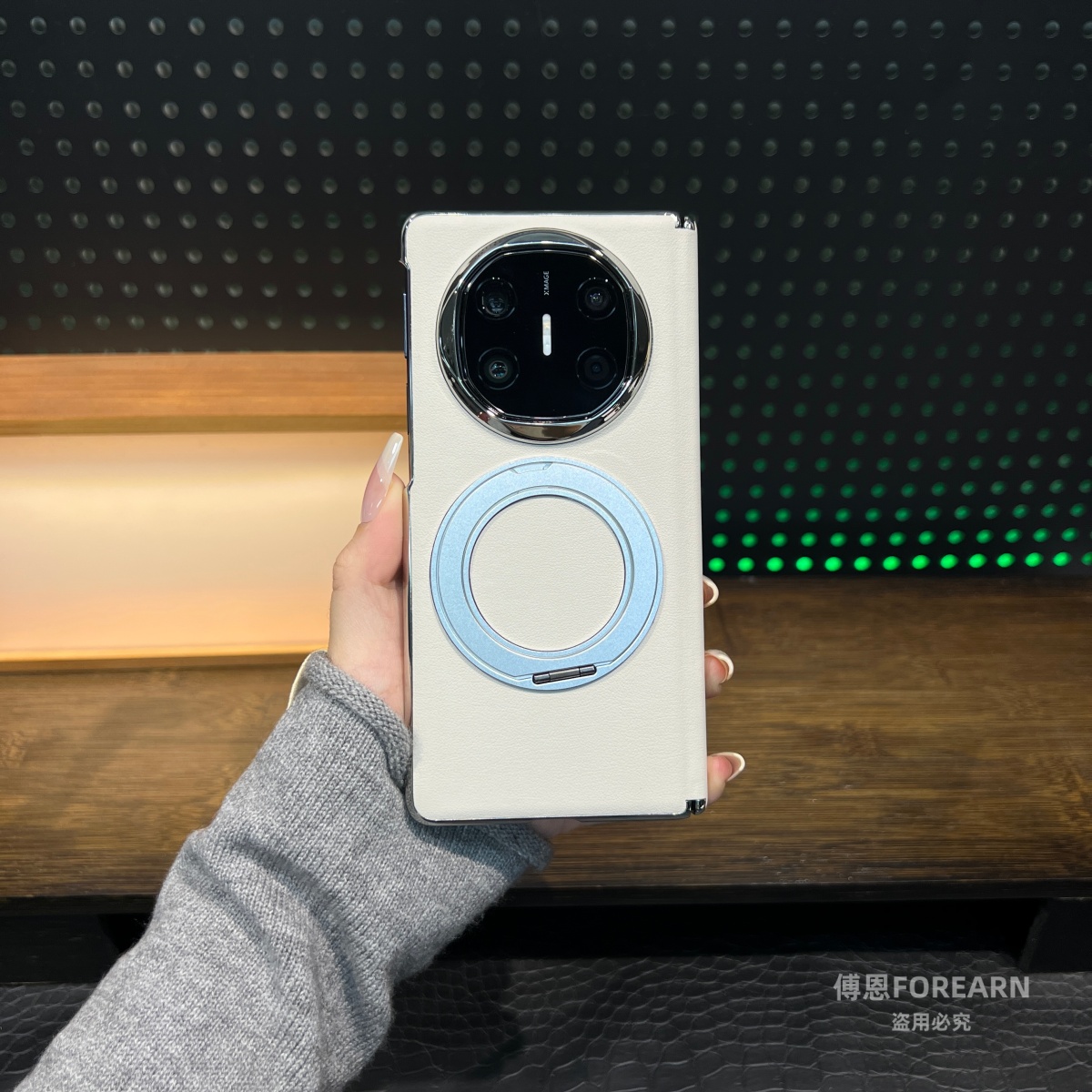 适用于华为matex6手机壳x6折叠屏磁吸旋转支架保护套ICL-AL10超薄