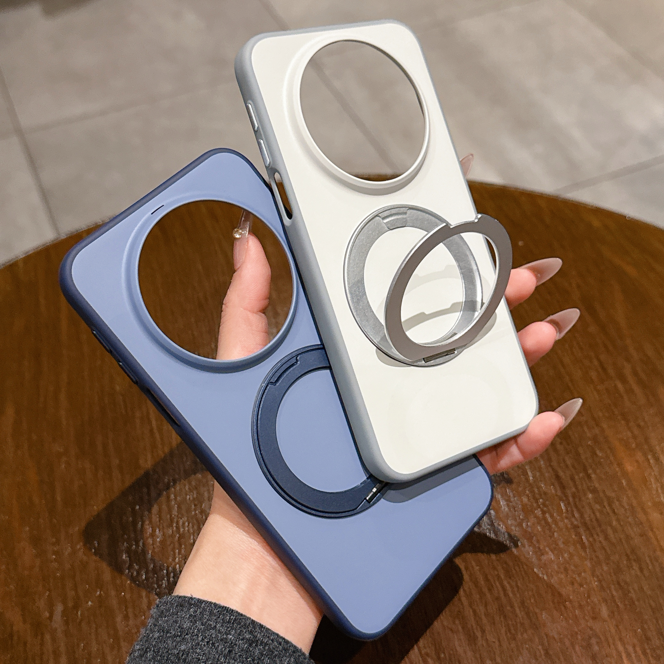 适用华为Mate80ProMax手机壳mate80Pro新款液态肤感磁吸支架防摔