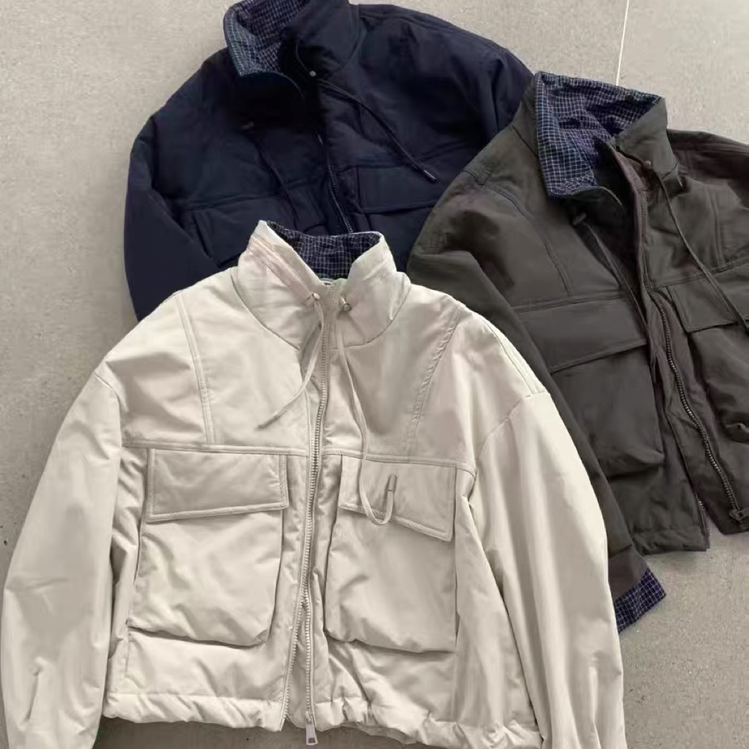 原单好质量 韩系休闲加绒棉服外套 女士