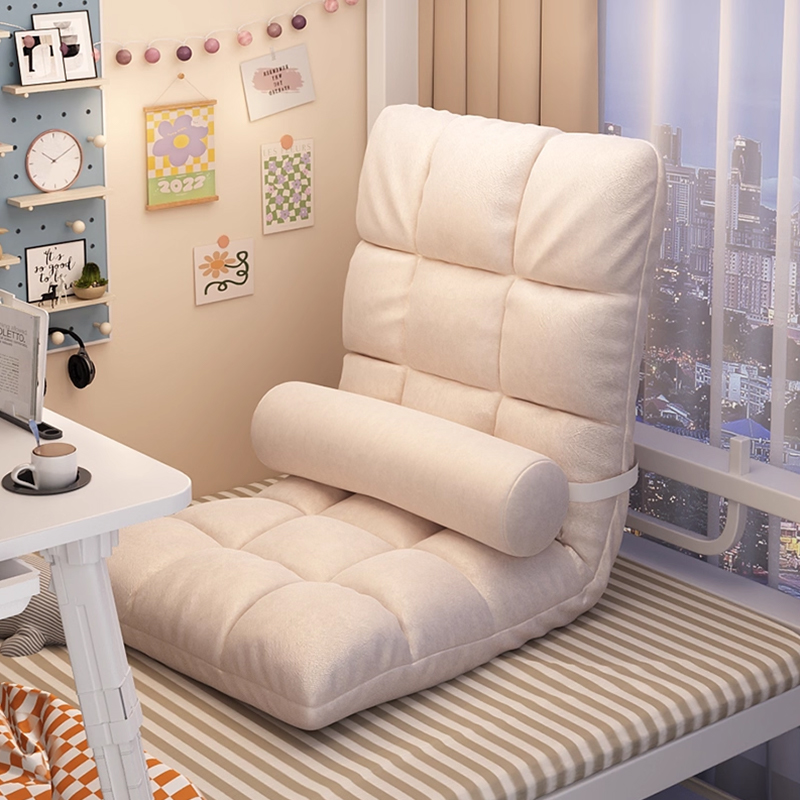 懒人沙发榻榻米单人卧室飘窗床上宿舍折叠靠背可睡可躺小沙发坐垫