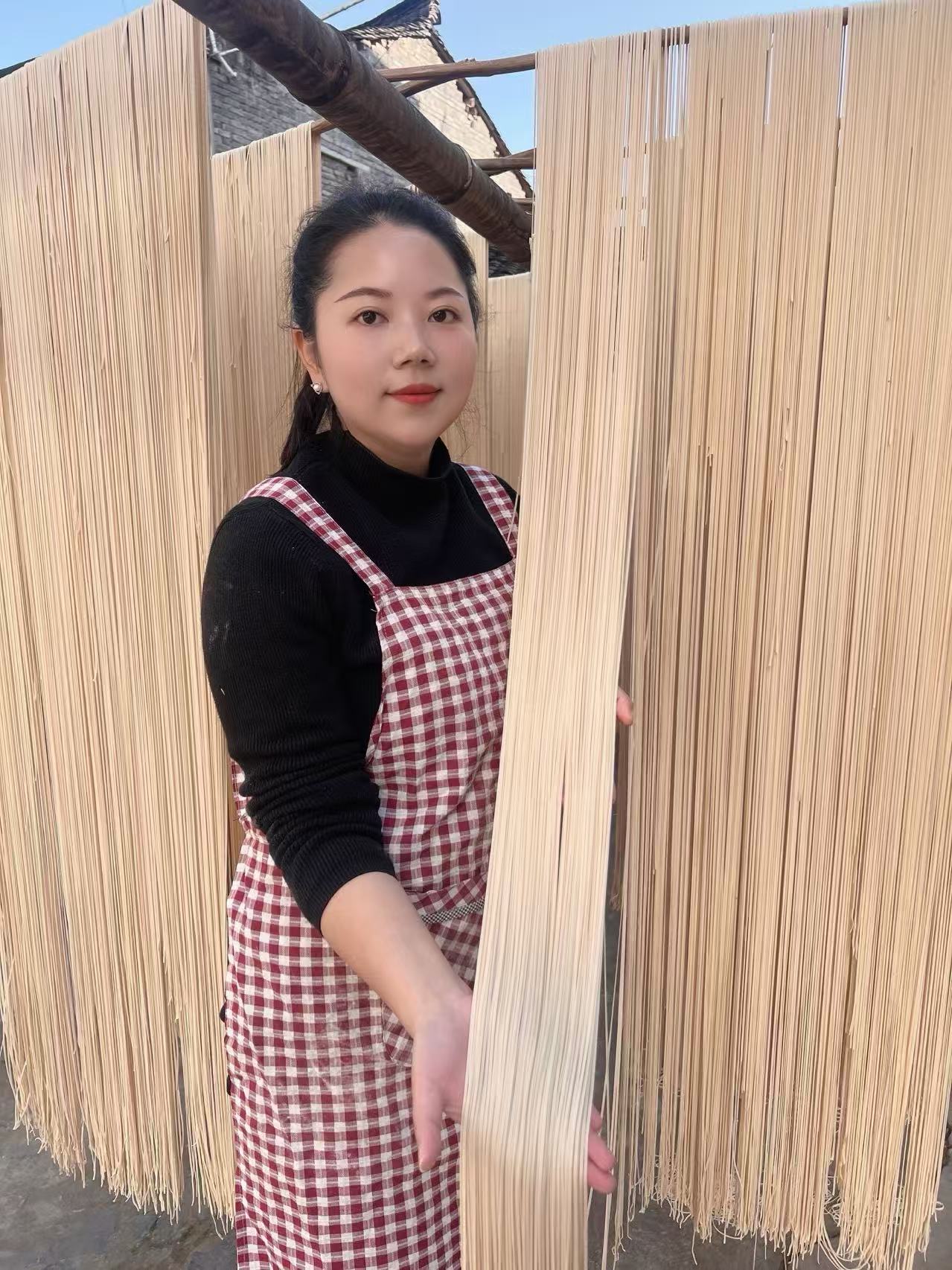 乡村土特产四川农家特色加盐面条顺滑挂面5斤支持试吃