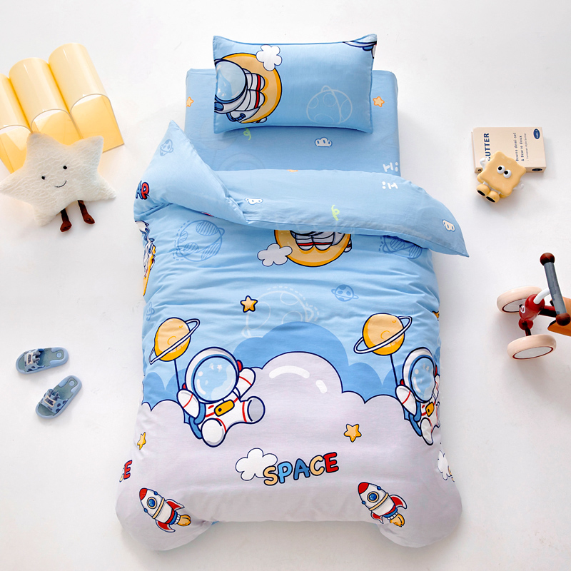 70*170小学生午托被子三件套托管班床上用品六件套宿舍午睡被褥