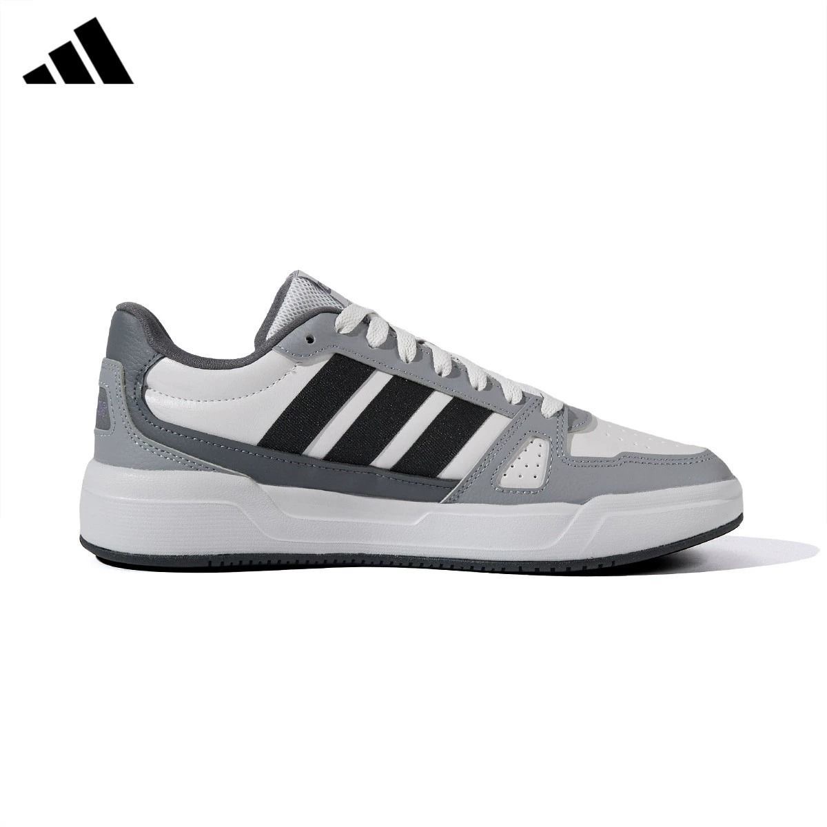 adidas阿迪达斯板鞋男鞋女鞋官方正品低帮透气运动休闲鞋HQ9336