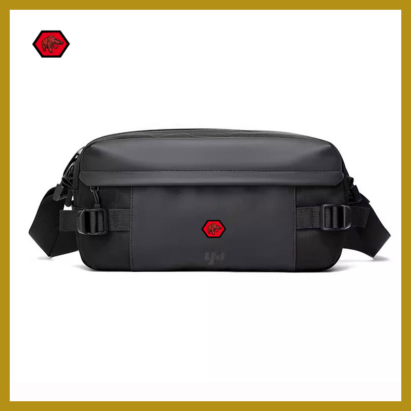 petalent猛犸男士斜挎包上班通勤背包胸包防泼水运动骑行斜背包