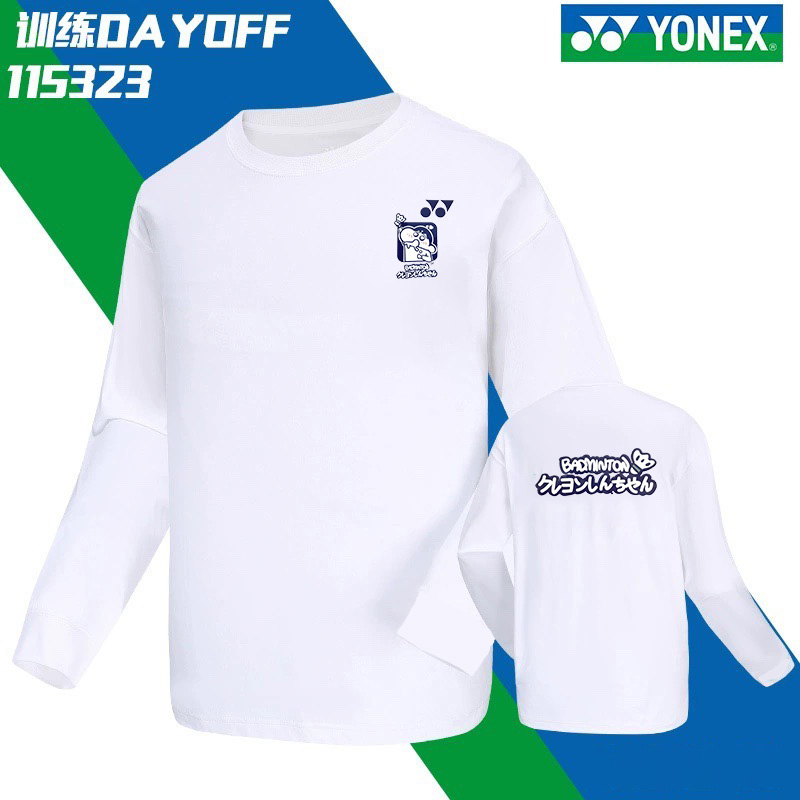 新款秋冬速干男女款羽毛球长袖透气高弹卫衣休闲运动训练比赛服