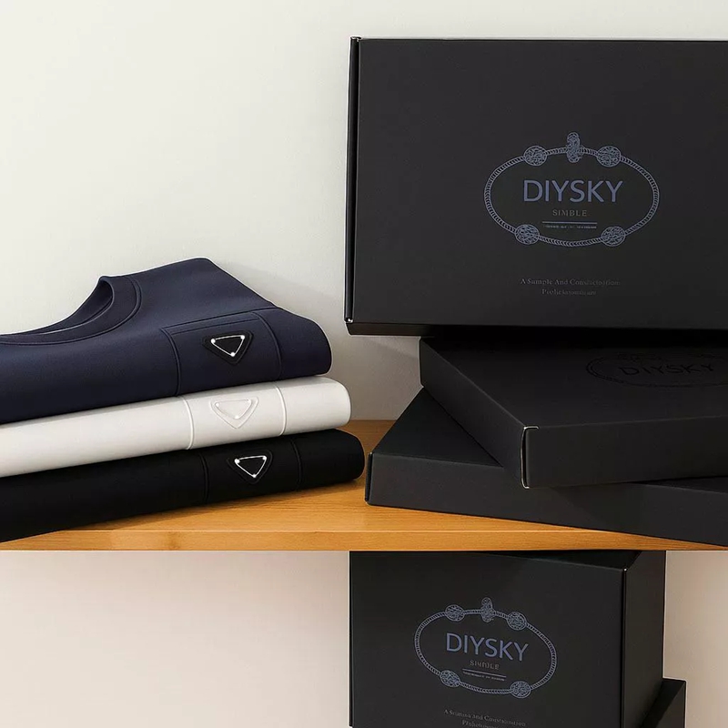 轻奢线 老钱风 AIR空气层面料 版型出色 秋季男士拼接圆领卫衣