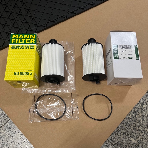 【原厂/曼牌机油滤芯】适用于路虎捷豹3.0V6-5.0V8汽油发动机