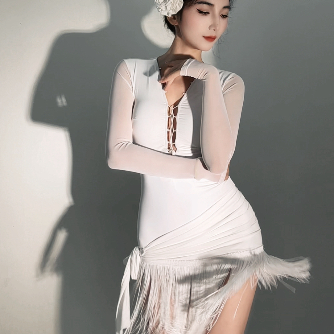 VVDance 新品拉丁舞服两件套【晨光佳人】