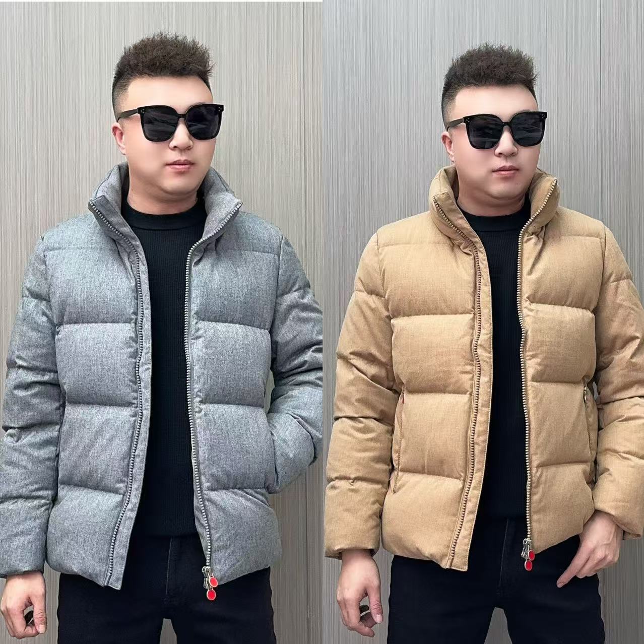 【86113】秋冬季新款“保暖防寒”男士羽绒服 百搭防风御寒质感轻奢