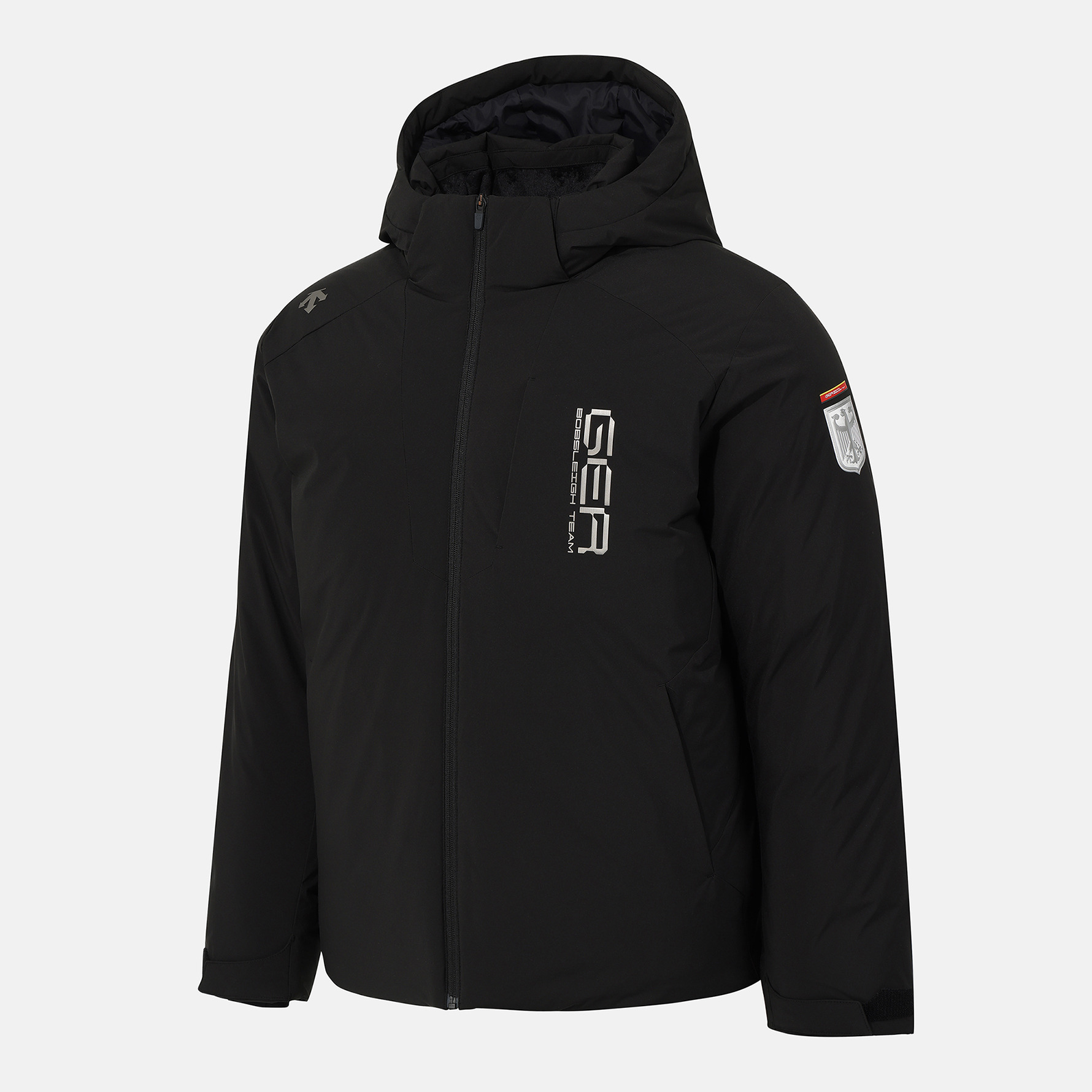 DESCENTE/迪桑特冬季连帽羽绒服男士防风保暖休闲百搭SQ421IDJO3