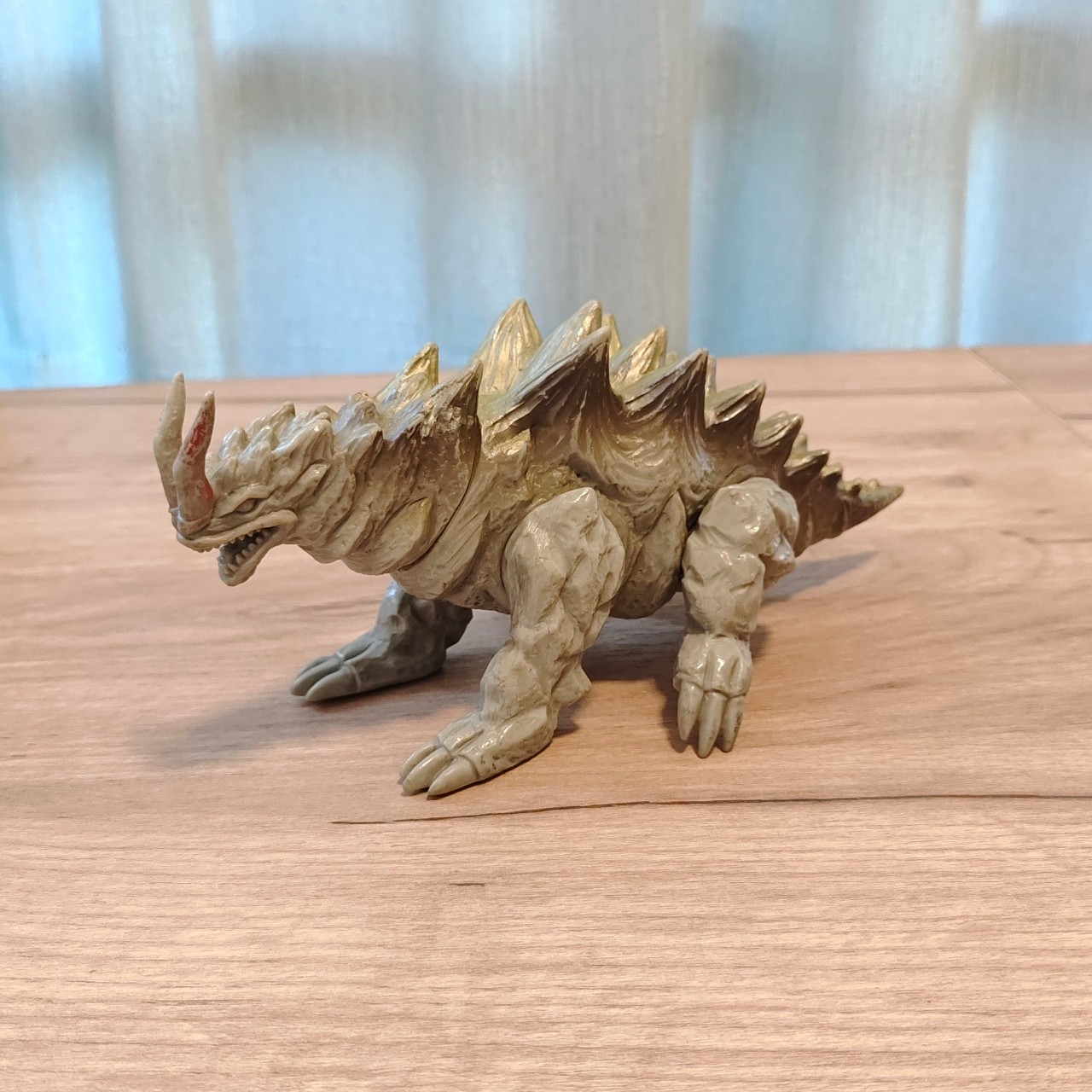 迪迦奥特曼 怪兽 加库玛 17cm 软胶 1996版 中古品