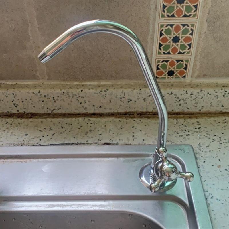 净水器水龙头家用直饮2分纯水机单出水接水管304不锈钢过滤器配件