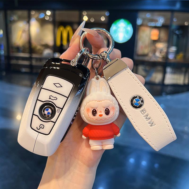 宝马钥匙套3系320车老款5系525li三1系7系x3x530金属全包壳扣i3x6