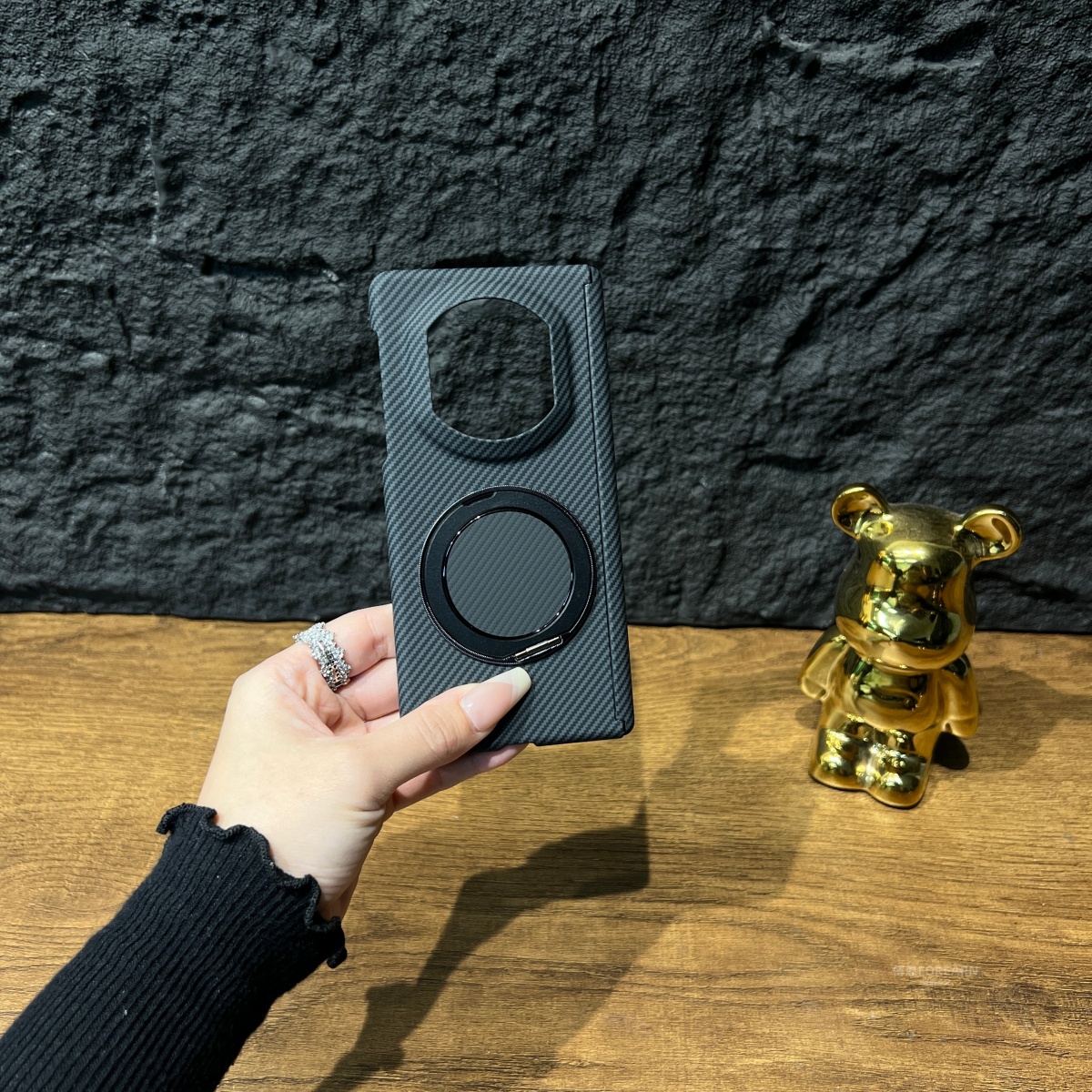 适用于华为matex7手机壳支架x7折叠屏磁吸保护套DEL-AL20超薄中轴